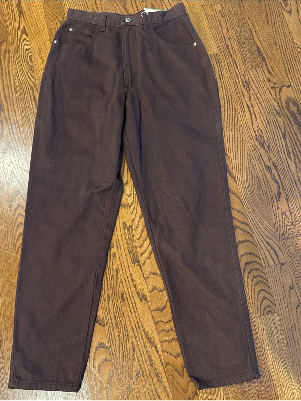 Gitano Men's Dark Brown Straight-Leg Jeans